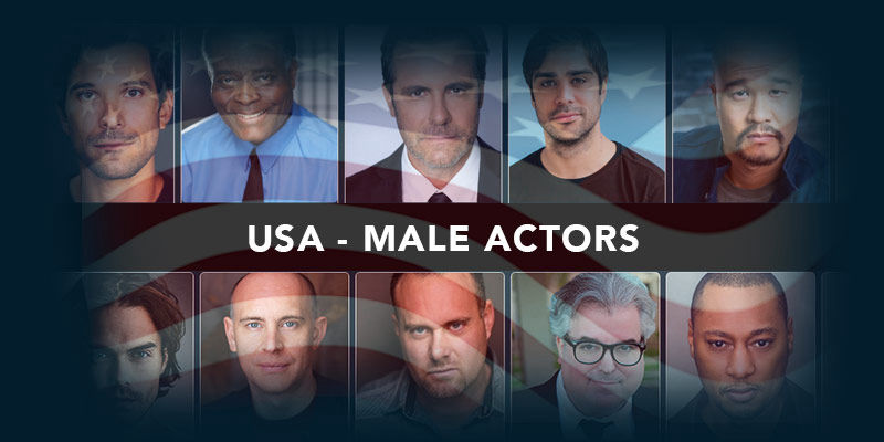 USA Male Actors - Represented by Gina Stoj Management